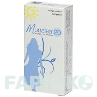 МУНАЛІ (MUNALEA) 0,02 мг/0,15 мг таблетки 3x21 шт - Дезогестрел, Етинілестрадіол HORMOSAN PHARMA