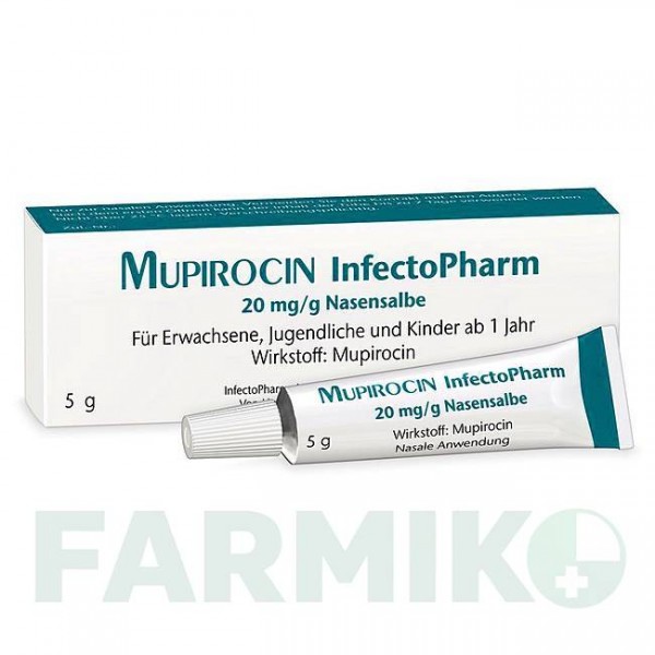 МУПІРОЦИН (MUPIROCIN) 20 мг/г мазь 5 г - Мупіроцин INFECTOPHARM