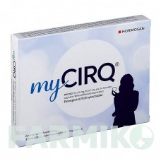 МІЦИРК (MYCIRQ) 0,120 мг/0,015 мг 24 год кільце 3 шт - Прогестаген, Естроген HORMOSAN PHARMA