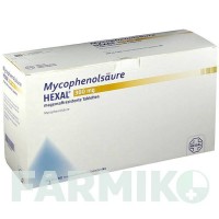 МІКОФЕНОЛСАУР (MYCOPHENOLSAURE) 360 мг таблетки 250 шт - Мікофенолова кислота HEXAL