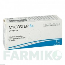 МИКОСТЕР (MYCOSTER) 80 мг/г лак 3 мл - Циклопирокс KOHLPHARMA
