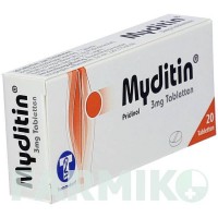 МІДИТИН (MYDITIN) 3 мг таблетки 20 шт - Придинол TROMMSDORFF
