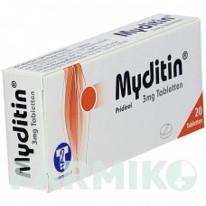 МИДИТИН (MYDITIN) 3 мг таблетки 20 шт - Придинол TROMMSDORFF