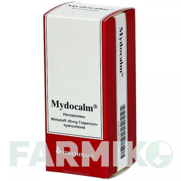 МИДОКАЛМ (MYDOCALM) таблетки 96 шт - Толперизон STRATHMANN