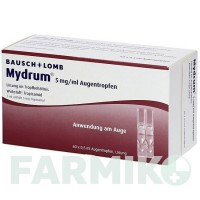 МІДРУМ (MYDRUM) 5 мг/мл краплі 60x0,5 мл - Тропікамід DR.GERHARD MANN