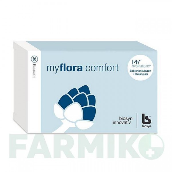 МІФЛОРА (MYFLORA) капсули 30 шт - Активні речовини BIOSYN