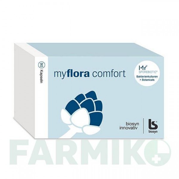 МИФЛОРА (MYFLORA) капсулы 90 шт - Активные вещества BIOSYN