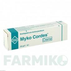 МІКО КОРДЕС (MYKO CORDES) крем 25 г - Клотримазол ICHTHYOL-GESELLSCHAFT CORDES