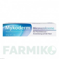 МИКОДЕРМ (MYKODERM) крем 25 г - Миконазол ENGELHARD