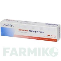 МІКОМЕД (MYKOMED) 10 мг/г крем 20 г - Клотримазол SANAVITA PHARMACEUTICALS