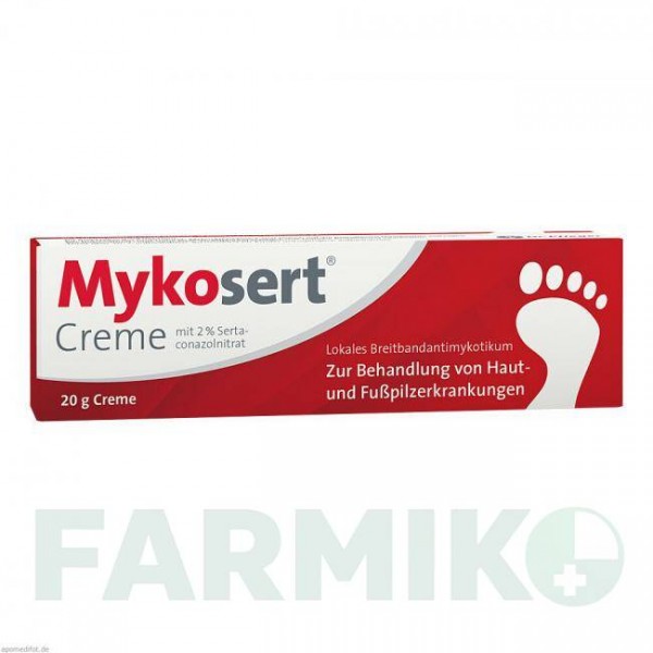МИКОСЕРТ (MYKOSERT) крем 20 г - Сертаконазол DR.PFLEGER