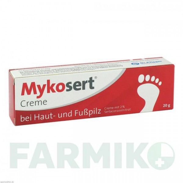 МИКОСЕРТ (MYKOSERT) крем 20 г - Сертаконазол DR.PFLEGER