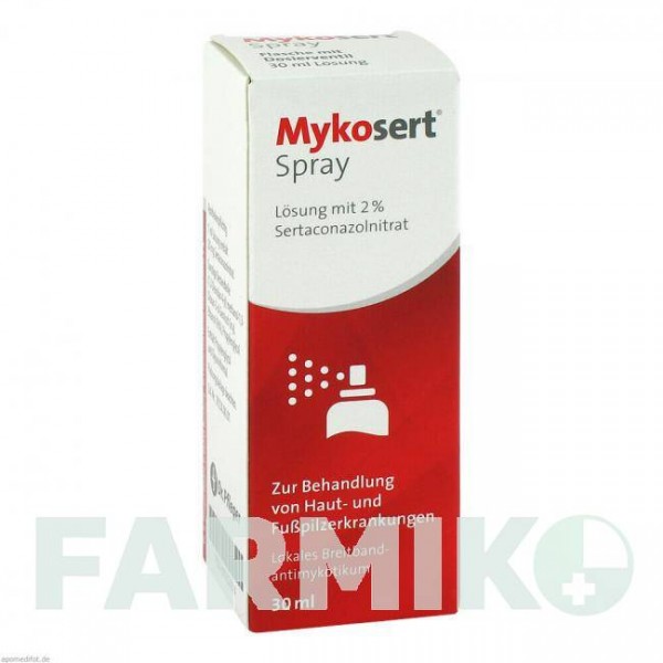 МИКОСЕРТ (MYKOSERT) раствор 30 мл - Сертаконазол DR.PFLEGER