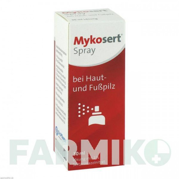МИКОСЕРТ (MYKOSERT) раствор 30 мл - Сертаконазол DR.PFLEGER