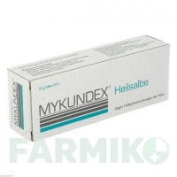 МИКУНДЕКС (MYKUNDEX) мазь 25 г - Нистатин, Цинка оксид ESTEVE PHARMACEUTICALS