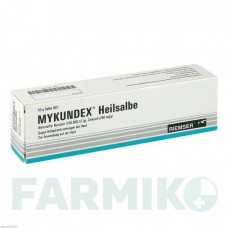 МИКУНДЕКС (MYKUNDEX) мазь 50 г - Нистатин, Цинка оксид ESTEVE PHARMACEUTICALS
