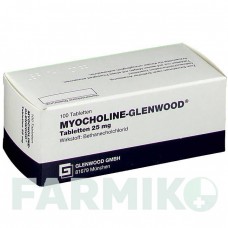МИОХОЛИН (MYOCHOLINE) 25 мг таблетки 100 шт - Бетанехол GLENWOOD