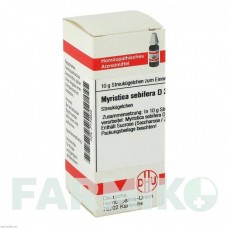 МИРИСТИКА СЕБИФЕРА (MYRISTICA SEBIFERA) D 30 глобули 10 г - Гомеопатия DHU