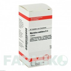 МИРИСТИКА СЕБИФЕРА (MYRISTICA SEBIFERA) D 4 таблетки 80 шт - Гомеопатия DHU