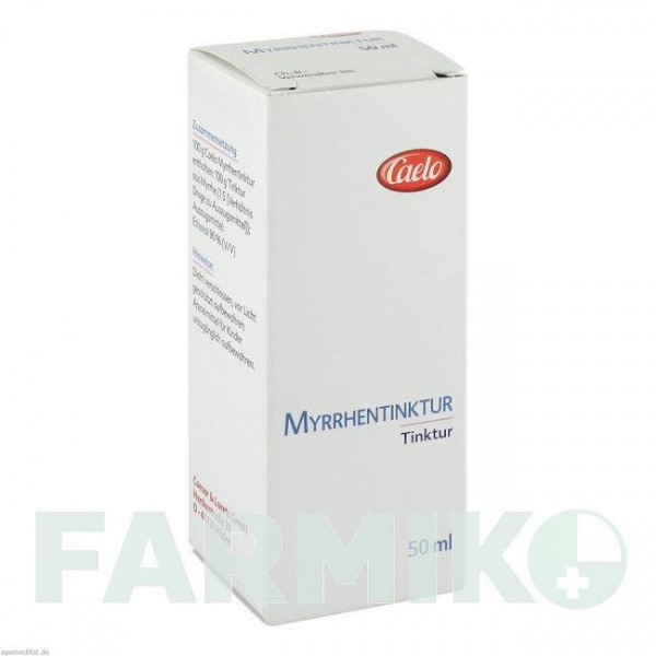 МИРРЕНТИНКТУР (MYRRHENTINKTUR) настойка 50 мл - Мирры настойка CAESAR & LORETZ