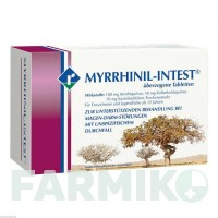 МІРРИНІЛ ІНТЕСТ (MYRRHINIL INTEST) таблетки 500 шт - Активні речовини REPHA
