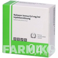 НАЛОКСОН (NALOXON) 0,4 мг 1 мл розчин 10 шт - Налоксон INRESA