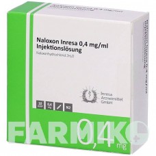 НАЛОКСОН (NALOXON) 0,4 мг 1 мл раствор 10 шт - Налоксон INRESA