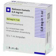 НАЛОКСОН (NALOXON) 0,4 мг/мл ампулы 10x1 мл - Налоксон HAMELN PHARMA