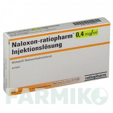 НАЛОКСОН (NALOXON) 0,4 мг/мл ампулы 10 шт - Налоксон RATIOPHARM