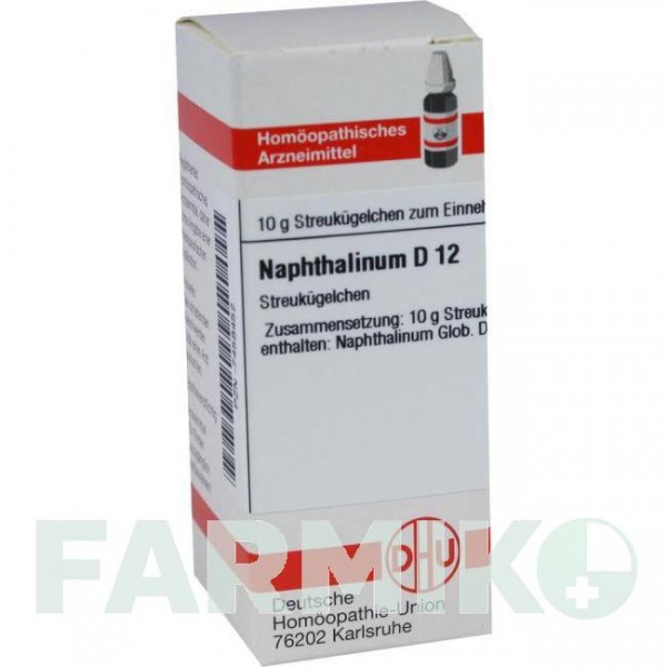 НАФТАЛИНУМ (NAPHTHALINUM) D 12 глобули 10 г - Гомеопатия DHU