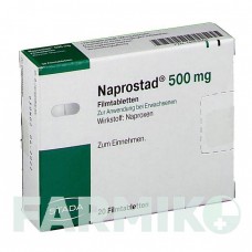 НАПРОСТАД (NAPROSTAD) 500 мг таблетки 20 шт - Напроксен HEMOPHARM