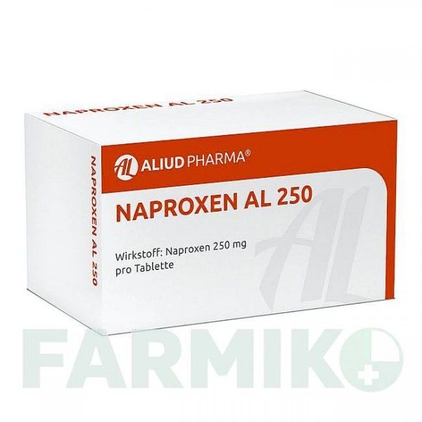 НАПРОКСЕН (NAPROXEN) 250 таблетки 100 шт - Напроксен ALIUD PHARMA