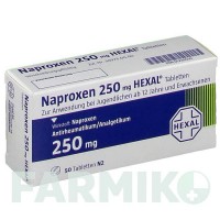 НАПРОКСЕН (NAPROXEN) 250 таблетки 50 шт - Напроксен HEXAL