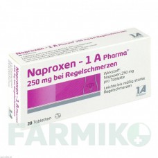 НАПРОКСЕН (NAPROXEN) 250 мг таблетки 20 шт - Напроксен 1 A PHARMA