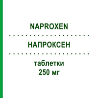 НАПРОКСЕН (NAPROXEN) 250 мг таблетки 20 шт - Напроксен AXICORP PHARMA