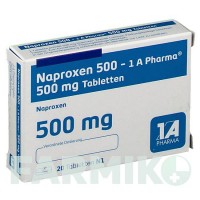 НАПРОКСЕН (NAPROXEN) 500 таблетки 20 шт - Напроксен 1 A PHARMA