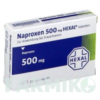 НАПРОКСЕН (NAPROXEN) 500 таблетки 20 шт - Напроксен HEXAL