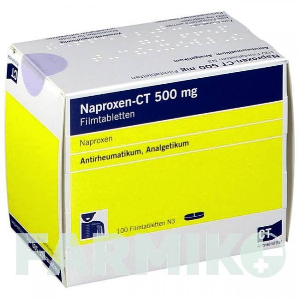 НАПРОКСЕН (NAPROXEN) 500 мг таблетки 100 шт - Напроксен ABZ PHARMA