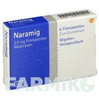 НАРАМІГ (NARAMIG) таблетки 6 шт - Наратриптан GLAXOSMITHKLINE
