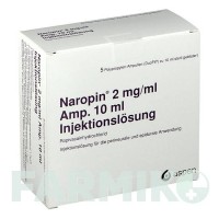 НАРОПІН (NAROPIN) 2 мг/мл розчин 5x10 мл - Ропівакаїн ASPEN