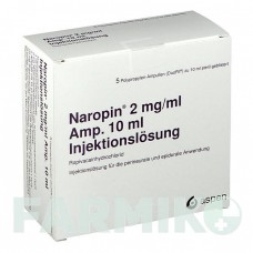 НАРОПІН (NAROPIN) 2 мг/мл розчин 5x10 мл - Ропівакаїн ASPEN