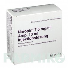 НАРОПІН (NAROPIN) 7,5 мг/мл розчин 5x10 мл - Ропівакаїн ASPEN