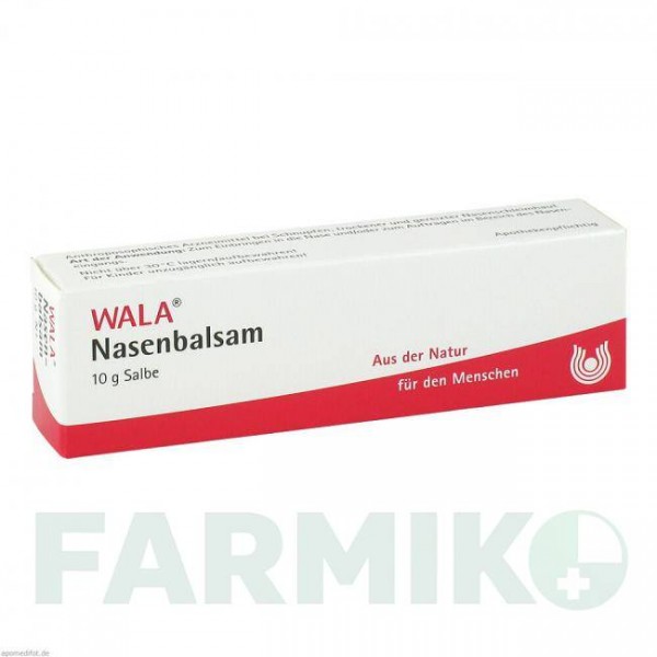 НАЗЕНБАЛЬЗАМ (NASENBALSAM) мазь 10 г - Гомеопатия WALA HEILMITTEL