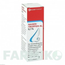 НАЗЕНТРОПФЕН (NASENTROPFEN) 0,1% раствор 10 мл - Ксилометазолин ALIUD PHARMA