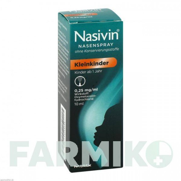 НАЗИВИН (NASIVIN) спрей 10 мл - Оксиметазолин WICK PHARMA