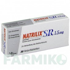 НАТРИЛИКС (NATRILIX) 1,5 мг таблетки 30 шт - Индапамид SERVIER