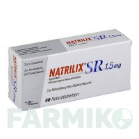 НАТРИЛИКС (NATRILIX) 1,5 мг таблетки 50 шт - Индапамид SERVIER