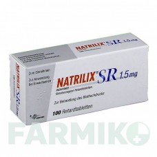 НАТРИЛИКС (NATRILIX) 1,5 мг таблетки 100 шт - Индапамид SERVIER