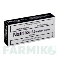 НАТРИЛІКС (NATRILIX) 2,5 мг таблетки 100 шт - Індапамід SERVIER