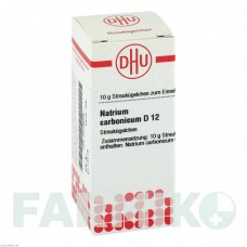 НАТРИУМ КАРБОНИКУМ (NATRIUM CARBONICUM) D 12 глобули 10 г - Гомеопатия DHU